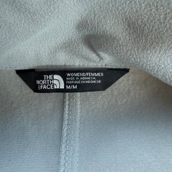 North Face Windwall Light Gray Soft Shell Jacket - Women's Sz. M - Picture 8 of 14